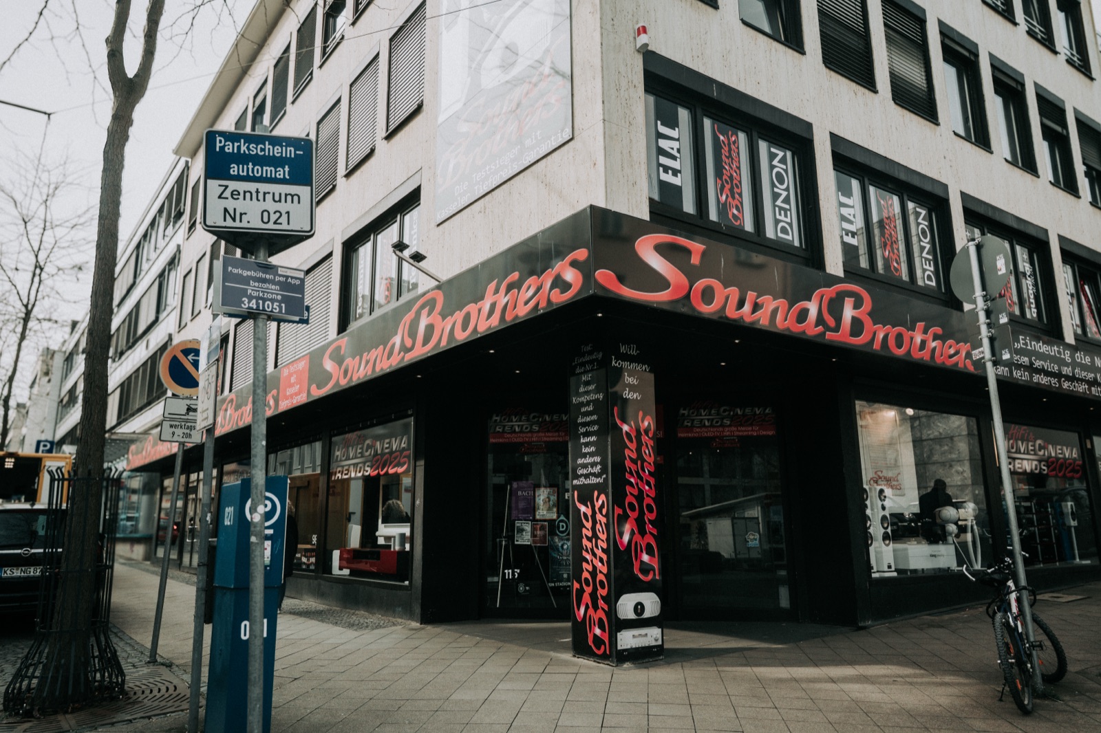 Sound Brothers Ladengeschäft in der Wolfsschlucht, Kassel